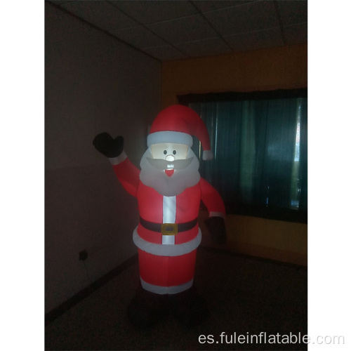 Santa inflable de vacaciones para Navidad